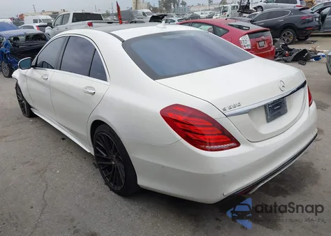 2016 Mercedes-Benz S 550 z USA, uszkodzony, nr VIN WDDUG8CB8GA214690